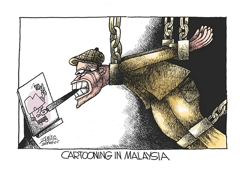 Cartooning in Malaysia, by Zunar