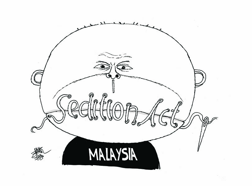 Sedition Act, by Zunar