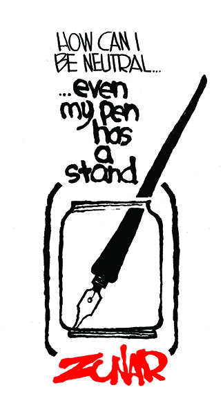 Neutrality, by Zunar