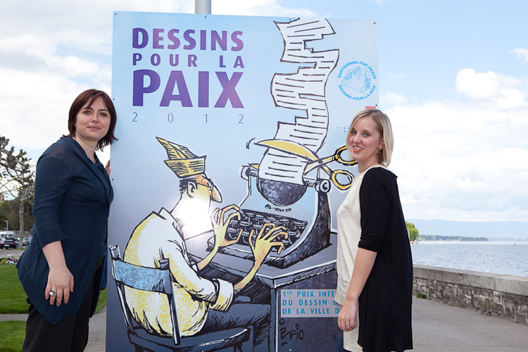 Remise prix dessins pour la paix, 3.5.12