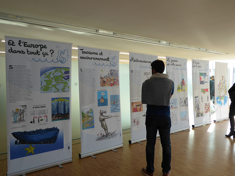 “Draw me the Mediterranean” Exhibition Presentation at Villa Mediterranée on November 10