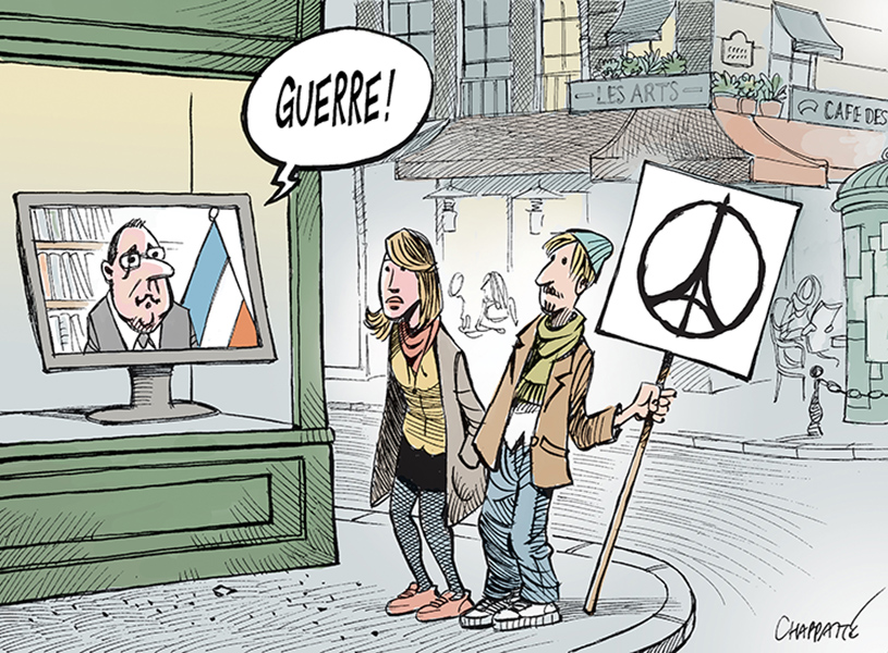 Chappatte (Switzerland), published in “Le Temps”