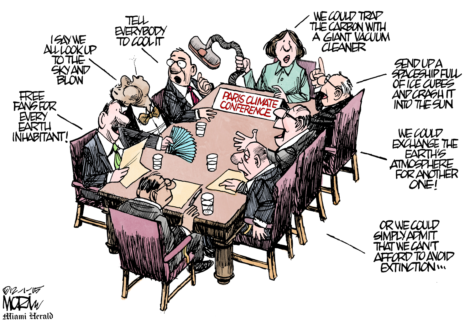 2015 Paris Climate Conference in editorial cartoons - Cartooning for Peace 2015 Paris Climate Conference in editorial cartoons - Cartooning for Peace