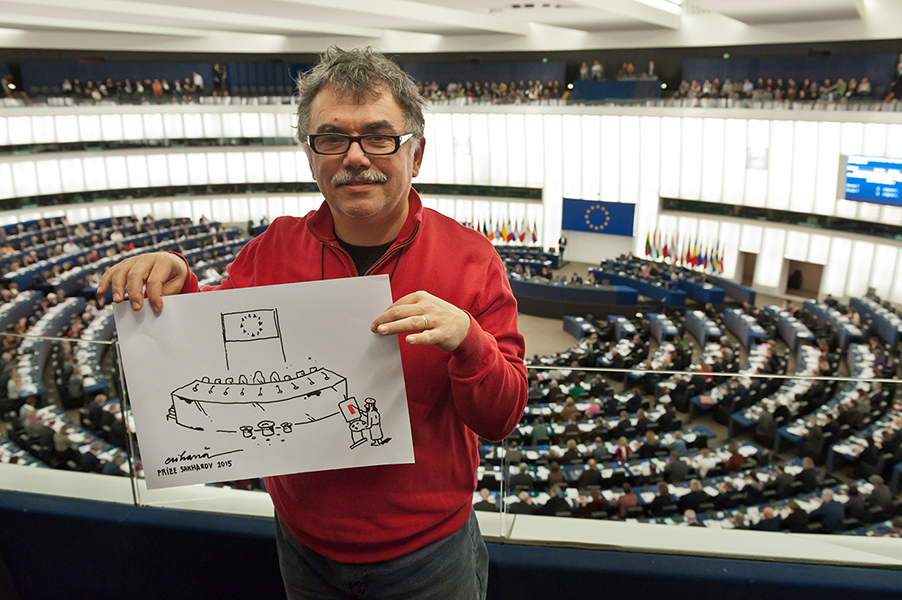 Cartoonist Crihana (Roumania) – European Parliament