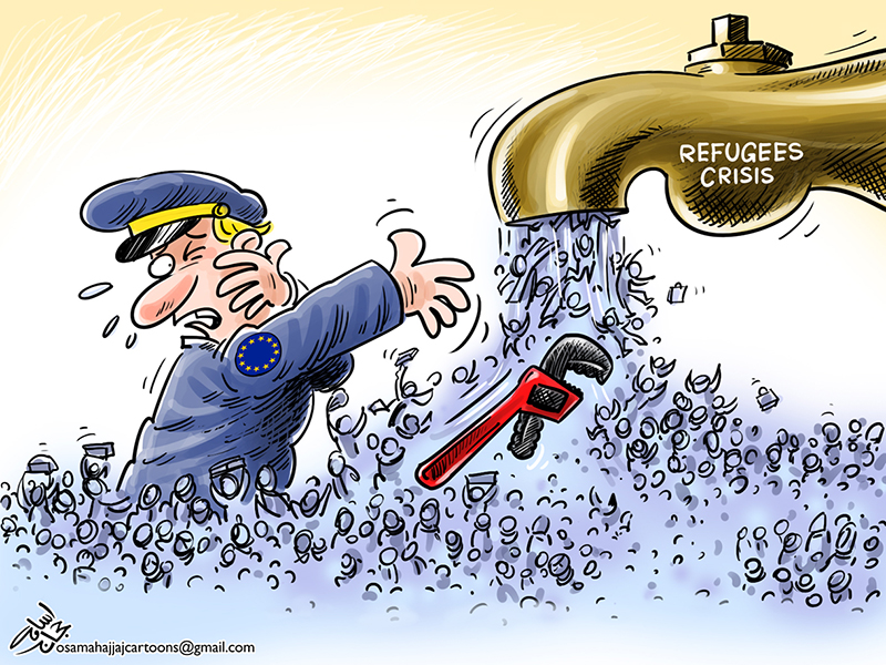 Refugees crisis in Europe - Cartooning for Peace