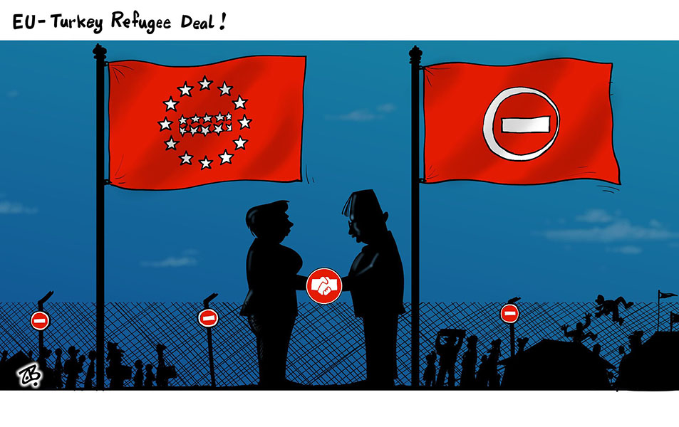 Emad Hajjaj (Jordan), published on CagleCartoons