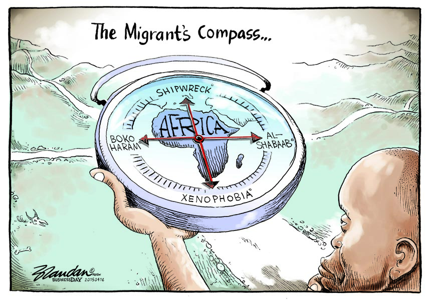 Brandan (Afrique du Sud), publié dans le Business Day
