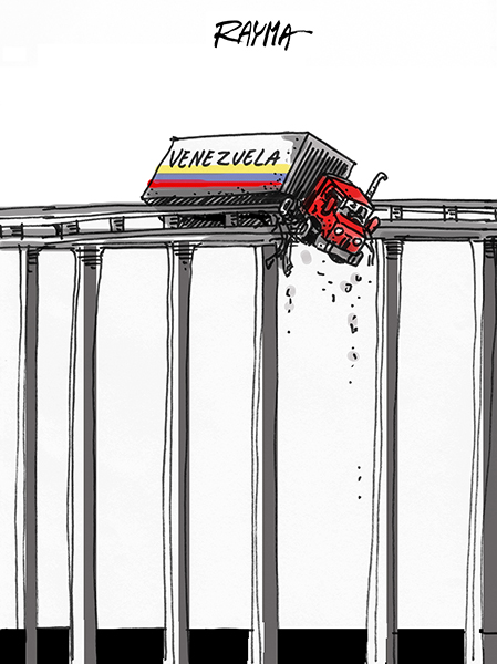 Rayma (Venezuela), paru sur CagleCartoons