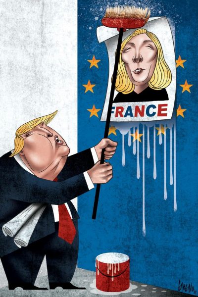 France : The Front National is gaining ground - Cartooning for Peace