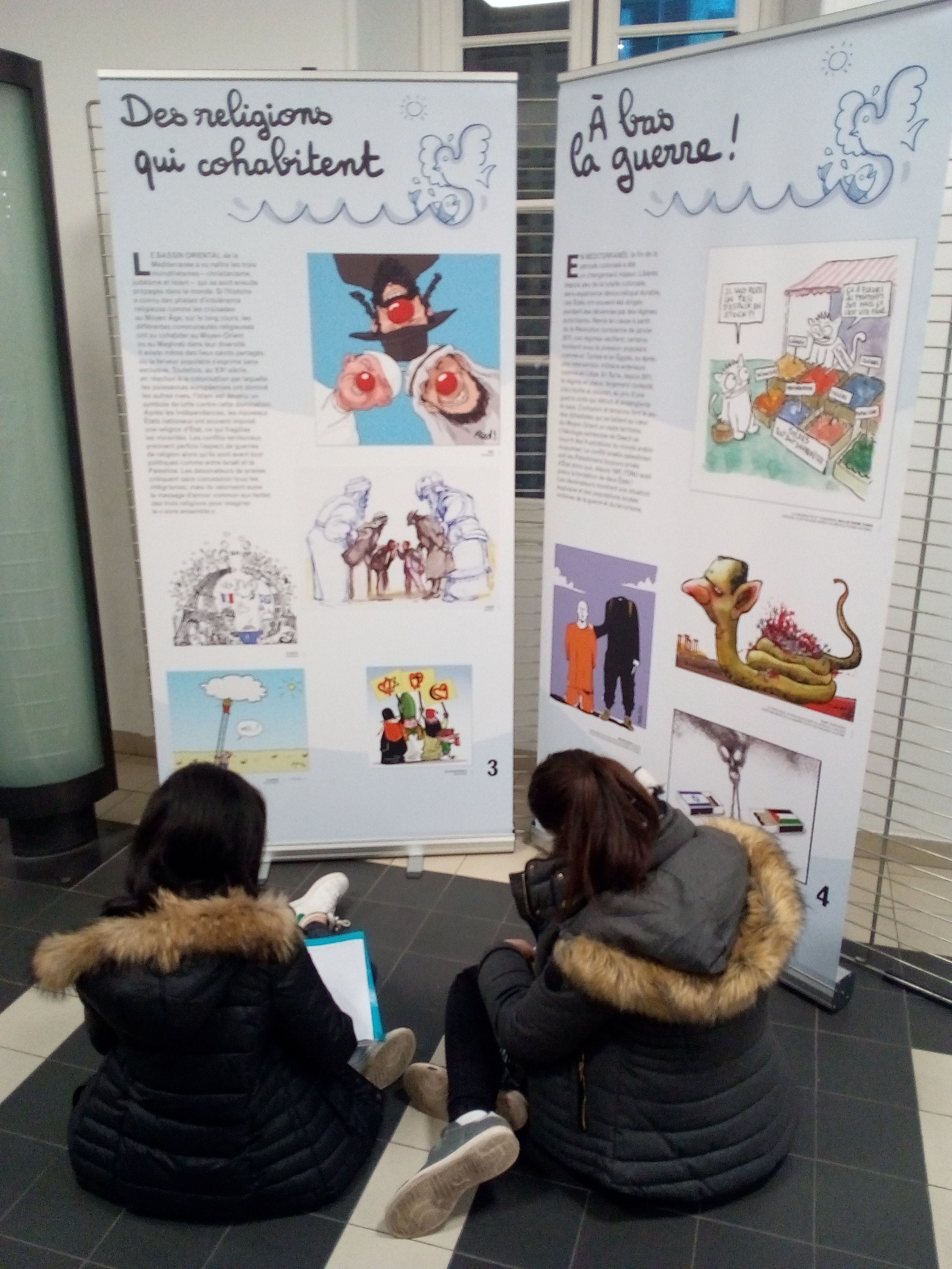 Atelier pédagogique et exposition Cartooning for Peace1