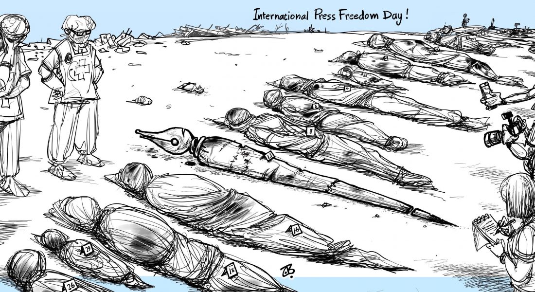 May 3rd: World Press Freedom Day - Cartooning for Peace