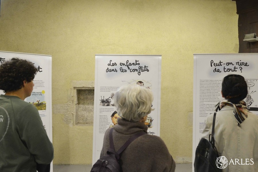 L’exposition « Dessins pour la Paix » © Romain Boutillier