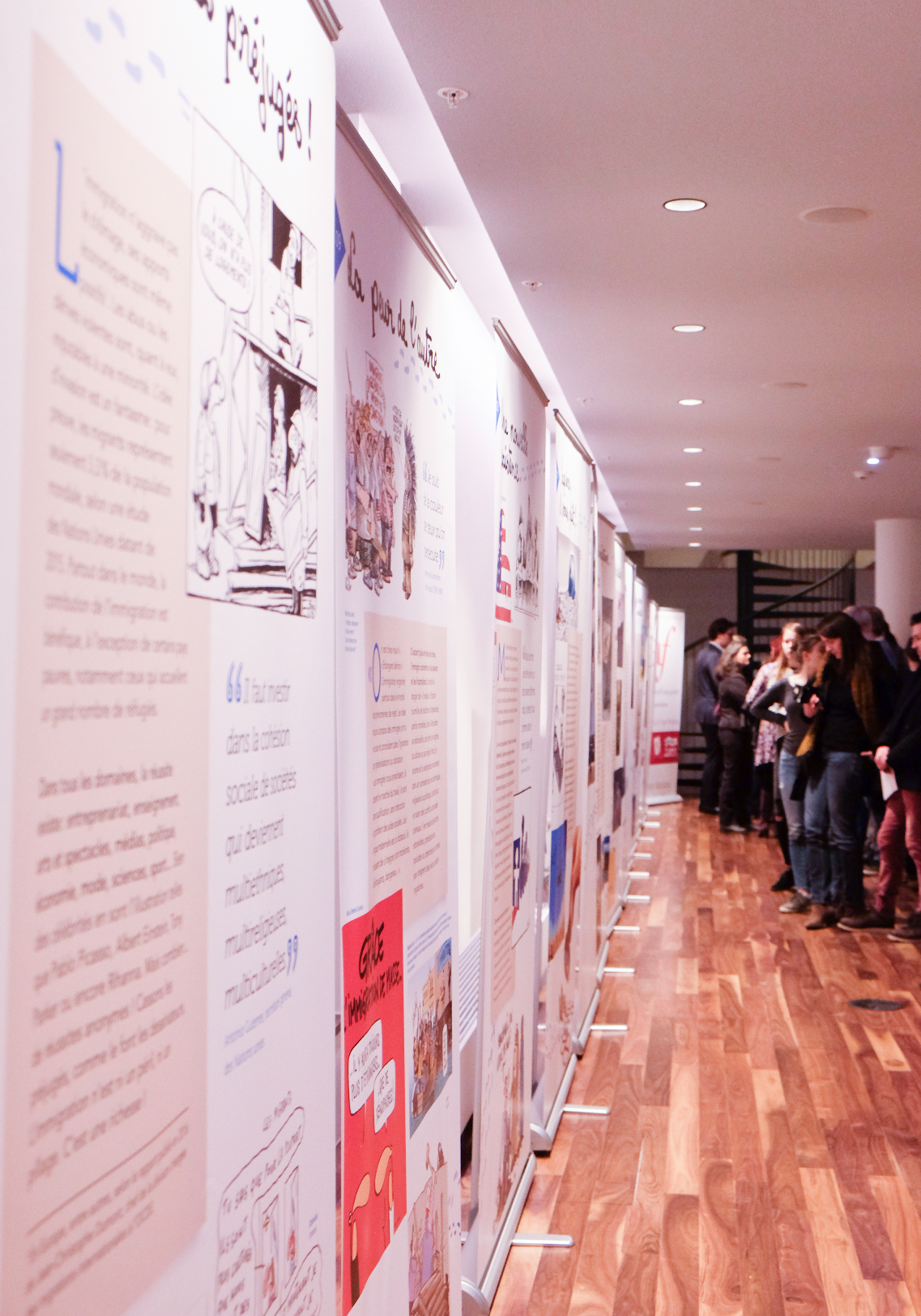 Présentation de l’exposition “Tous Migrants !”