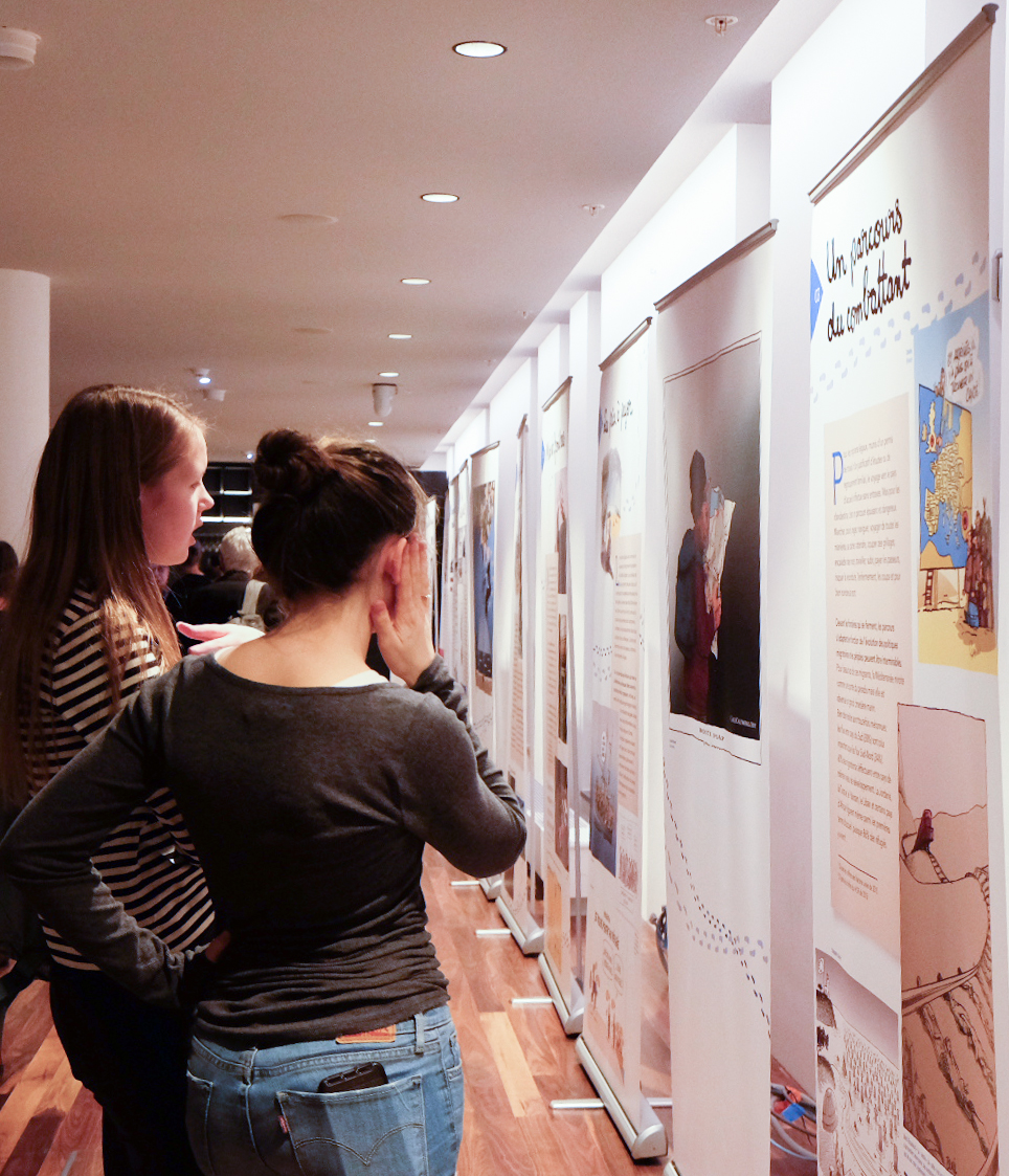 Présentation de l’exposition “Tous Migrants !”