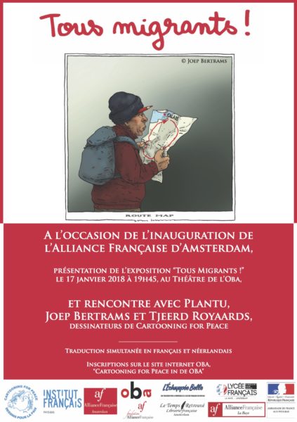 Flyer du vernissage / Exhibition poster