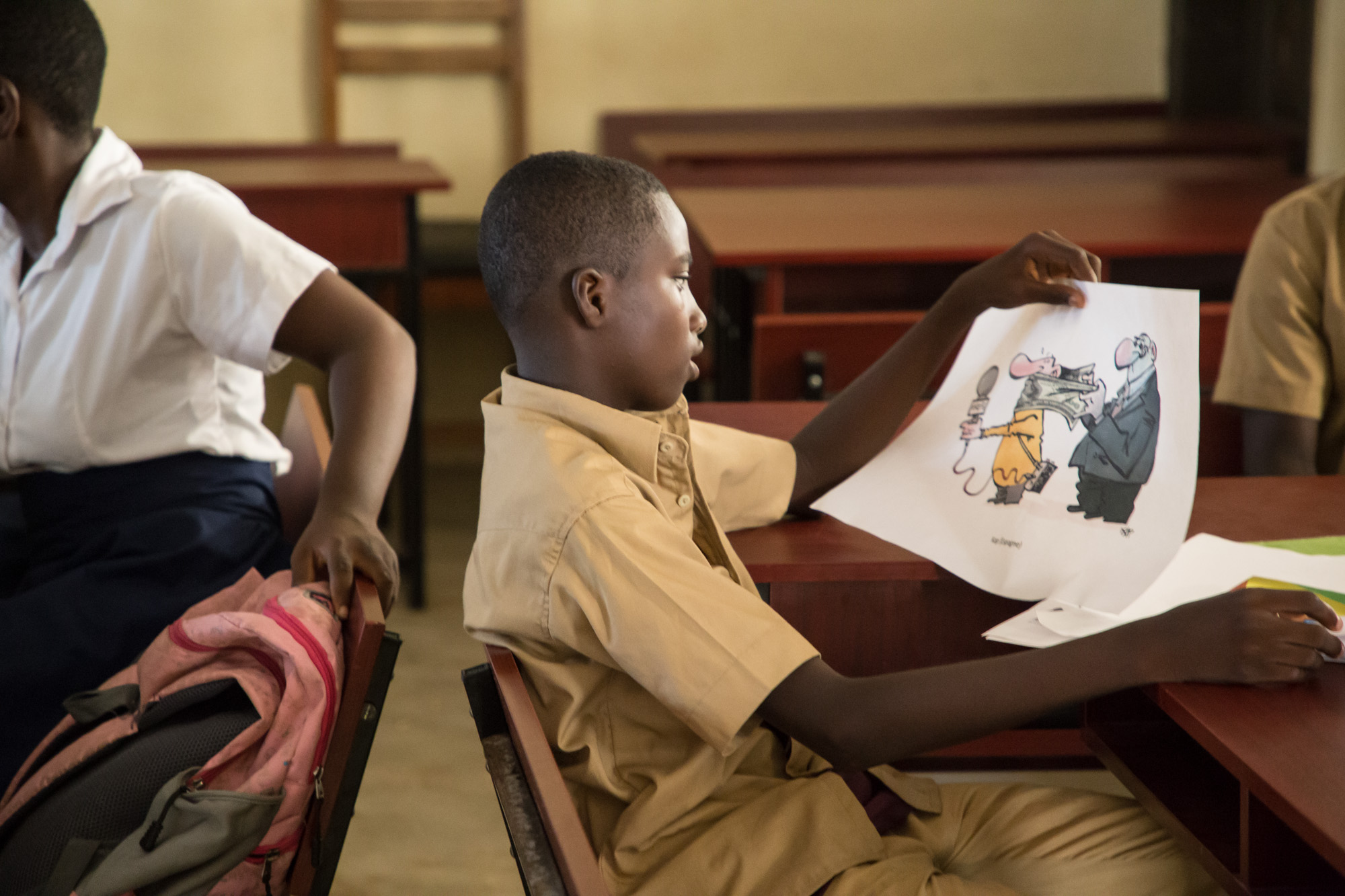 Atelier avec Willy ZeKid © Olympia de Maismont