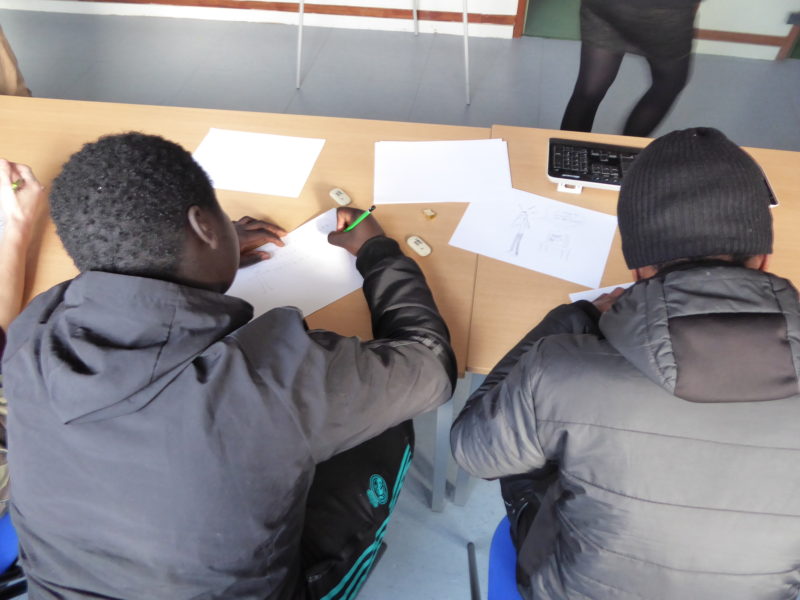 Atelier avec les jeunes suivis par la PJJ