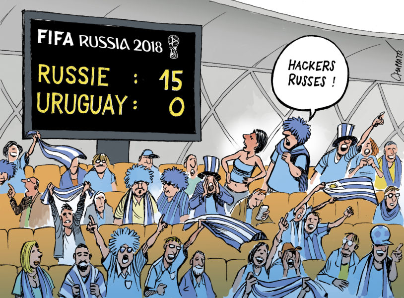 Coup d'envoi pour la Coupe du monde 2018 ! - Cartooning for Peace