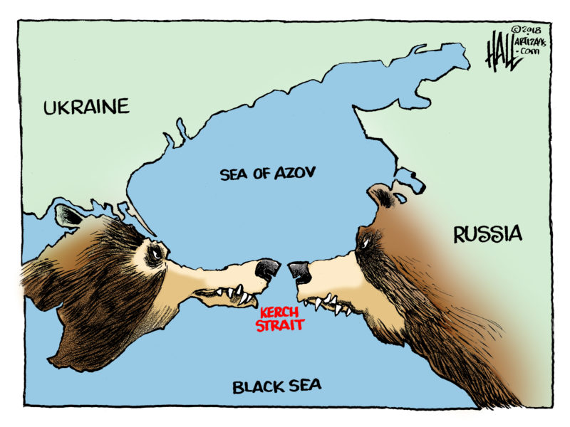 Ukraine-Russia, or the Threat of “Total War” - Cartooning for Peace