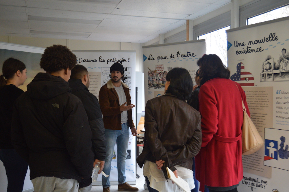 Visite de l’exposition « tous migrants ! »