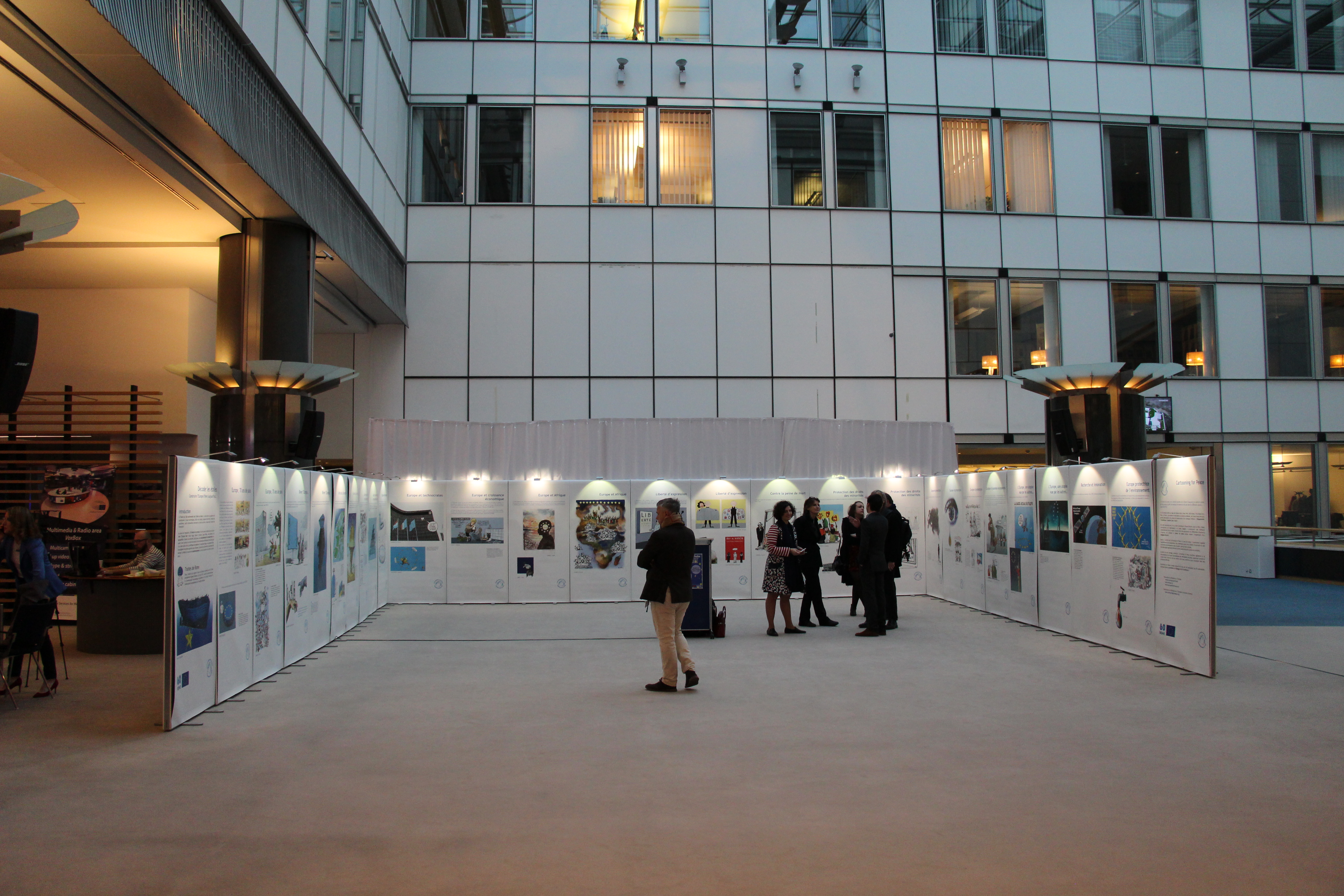 View of the exibition “Decoding the stars”