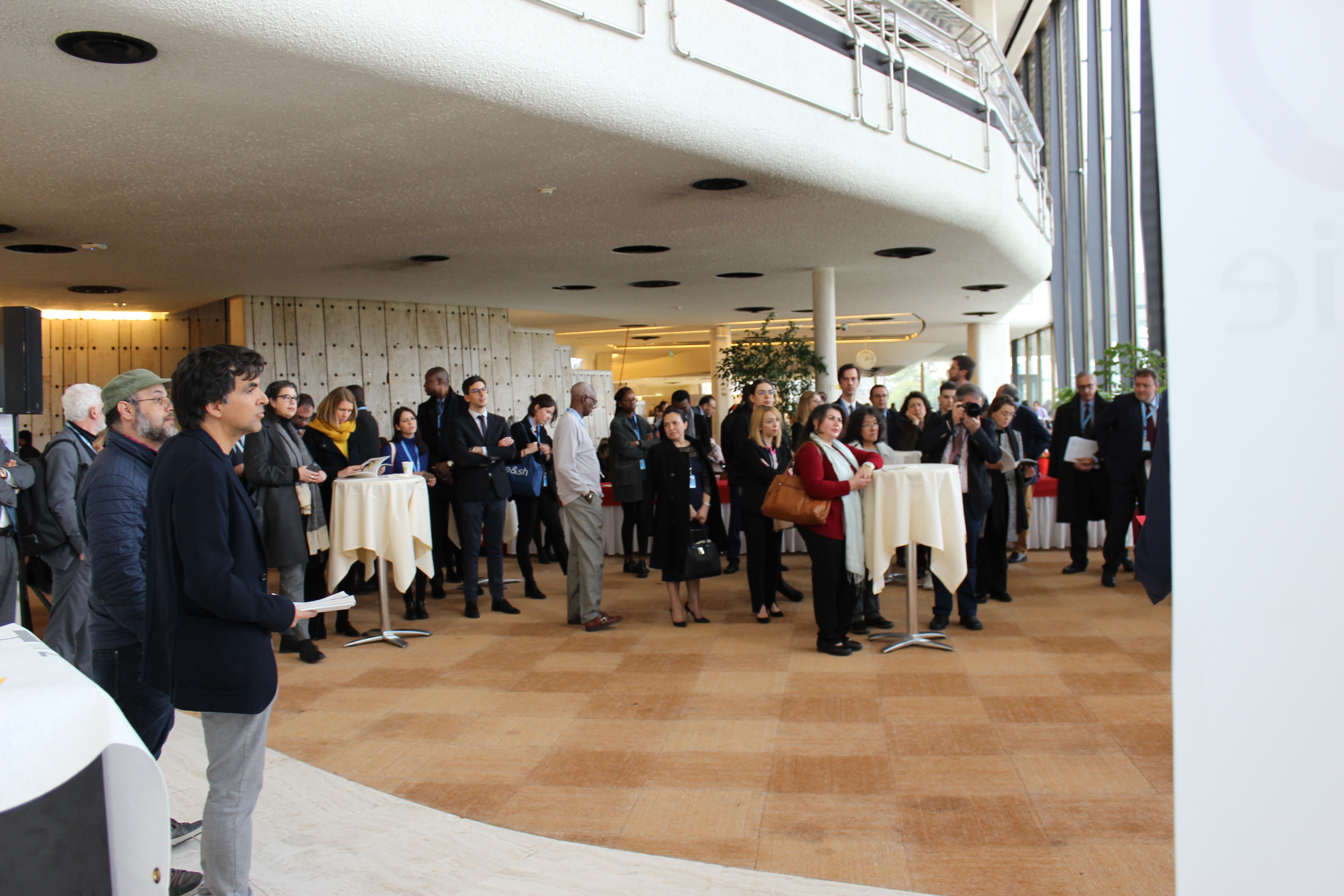 Preview of the exhibition “Human rights – still some way to go?”- photo: UN Geneva : Programme des activités culturelles