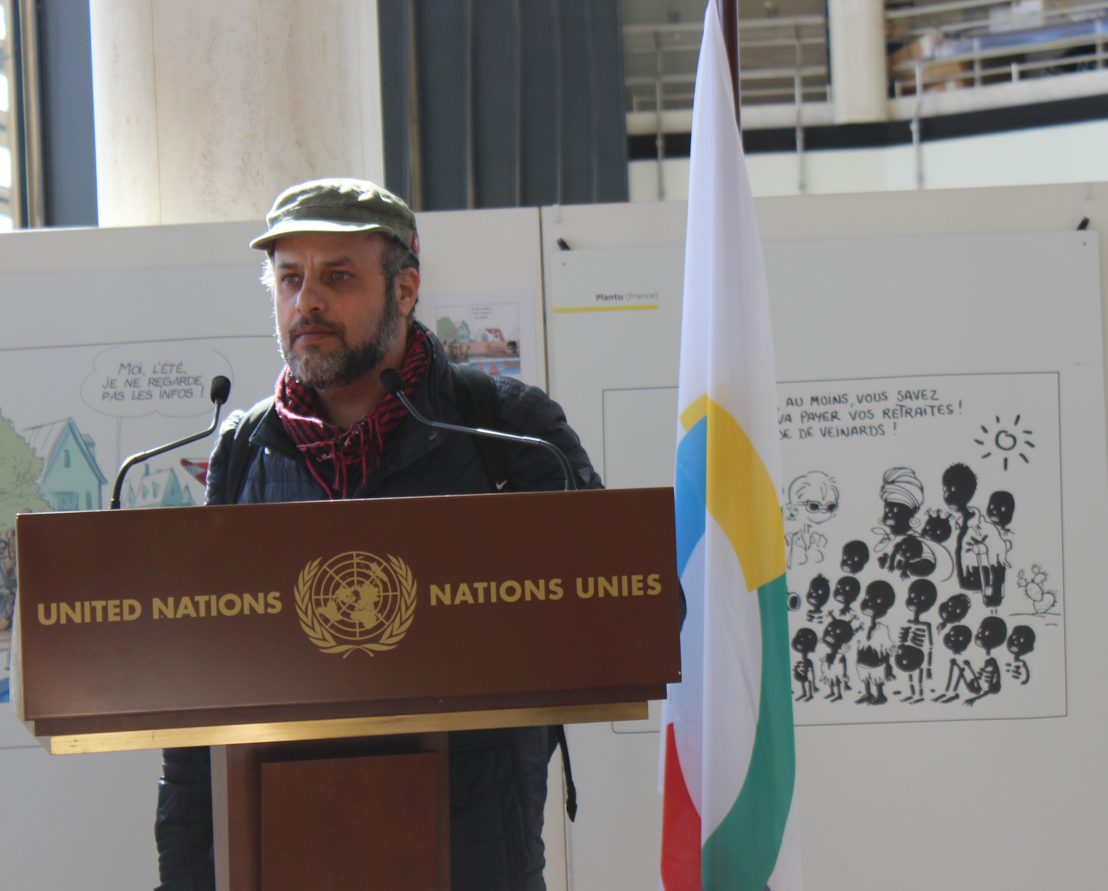 Hani Abbas (Syria/Palestine)- photo: UN Geneva : Programme des activités culturelles