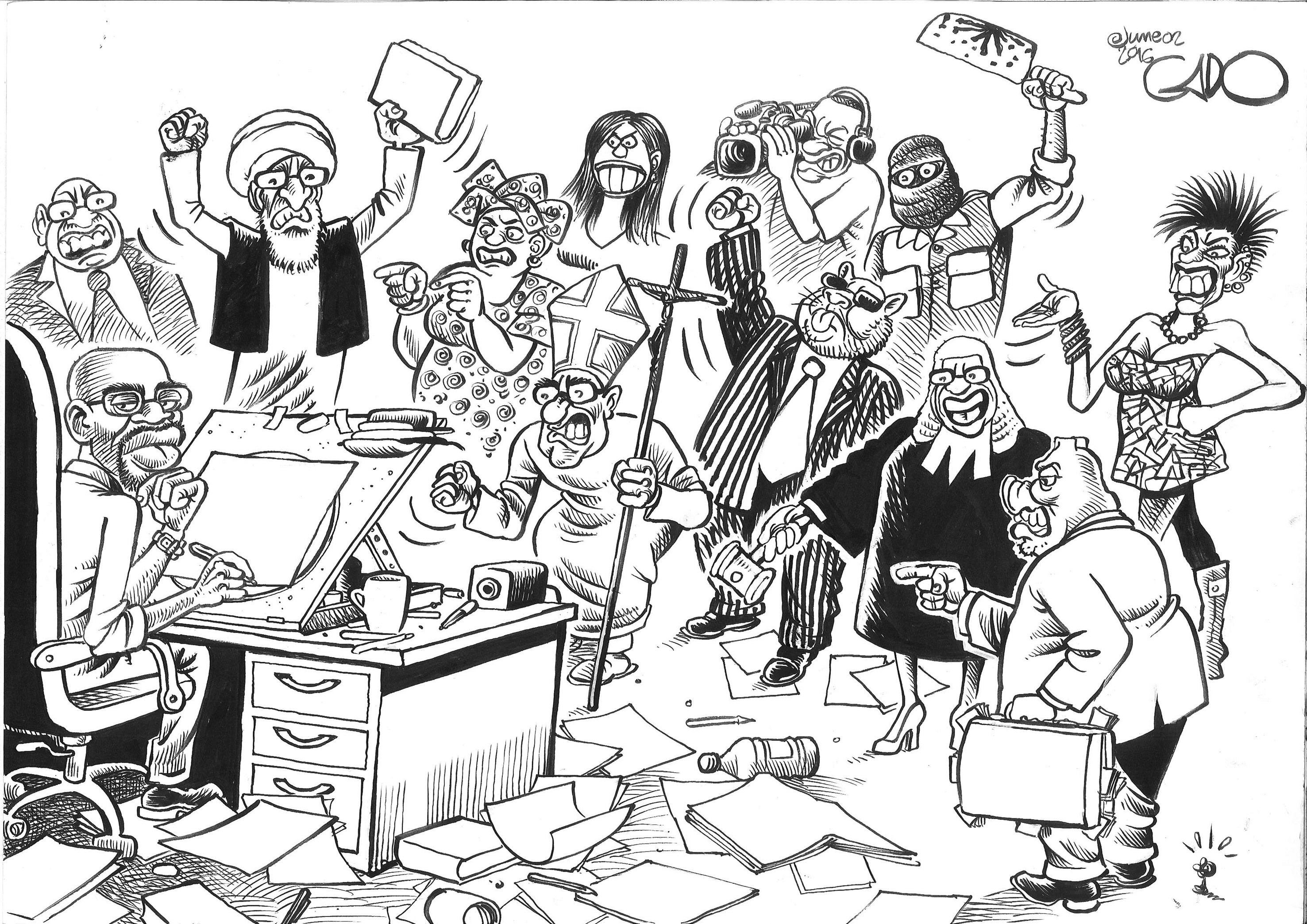 Cartooning in Africa ! - Cartooning for Peace