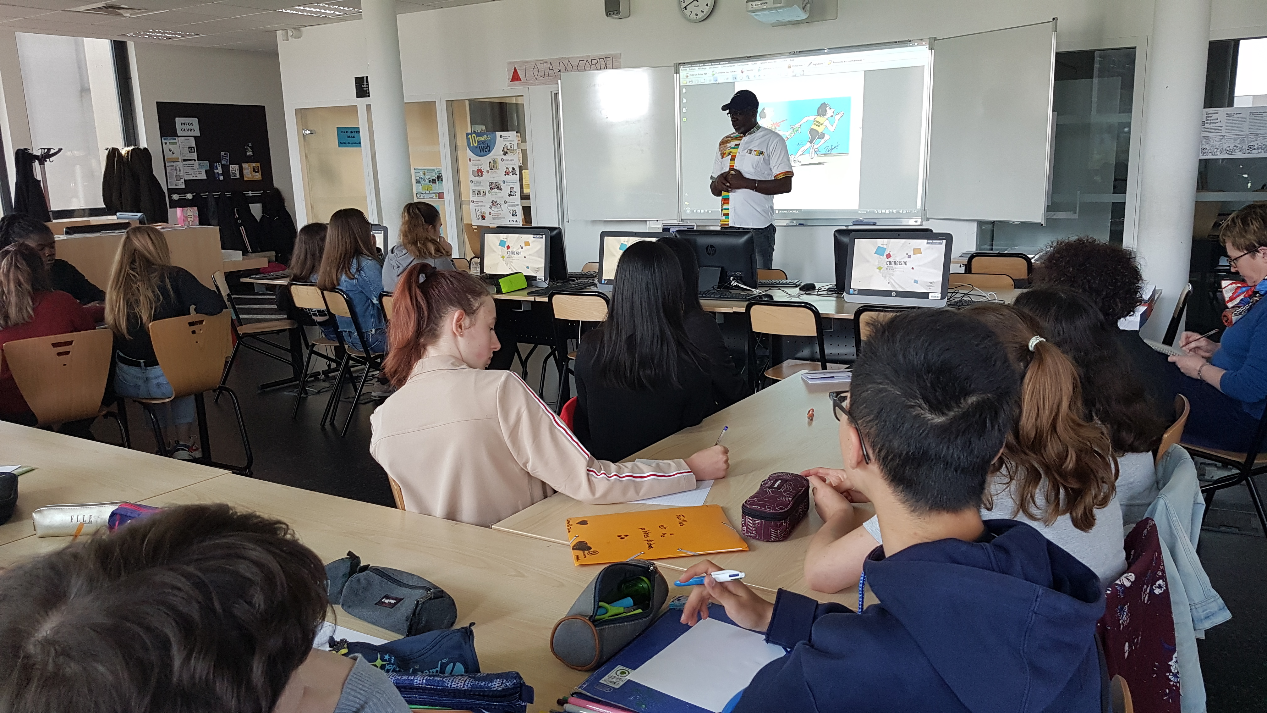 Lassane Zohoré (Côte d’Ivoire) – Collège international de l’est parisien de Noisy le Grand