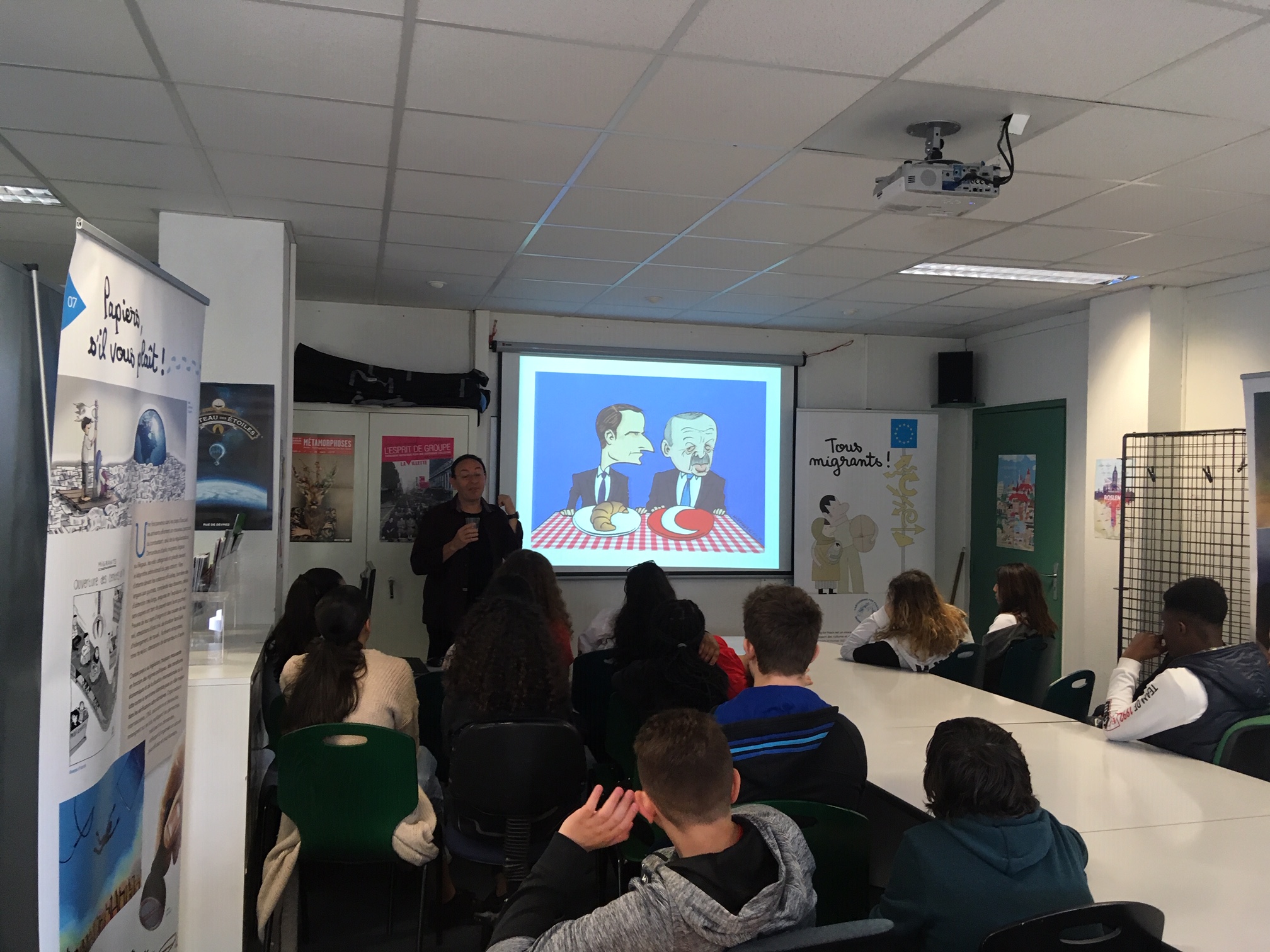 Michel Kichka – Collège Langevin Wallon Rosny-sous-Bois – 2