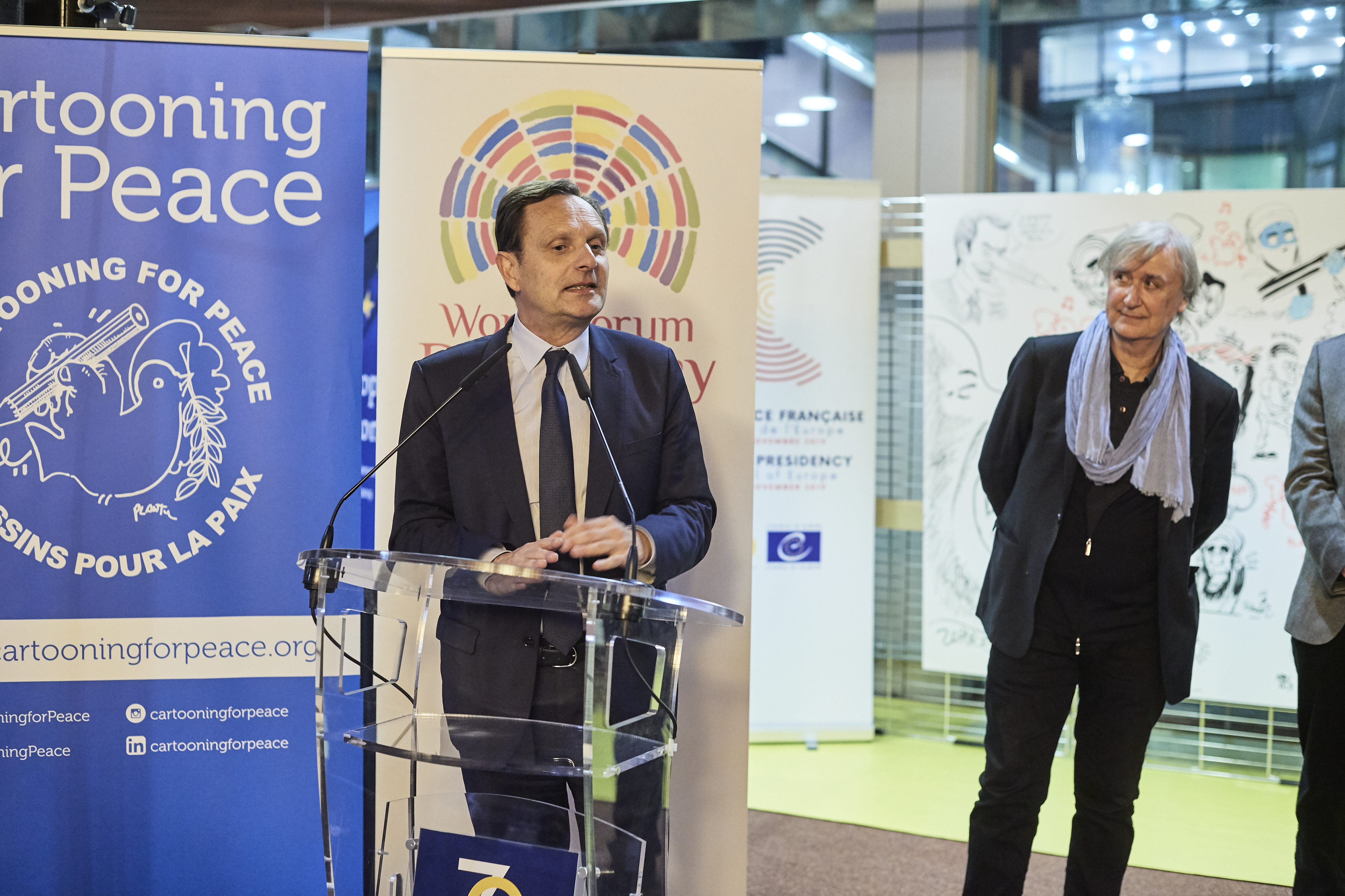 19 Ambassadeur Mattéi, représentation permanente de la France auprès du Conseil de l’Europe, Sandro Weltin – Council of Europe