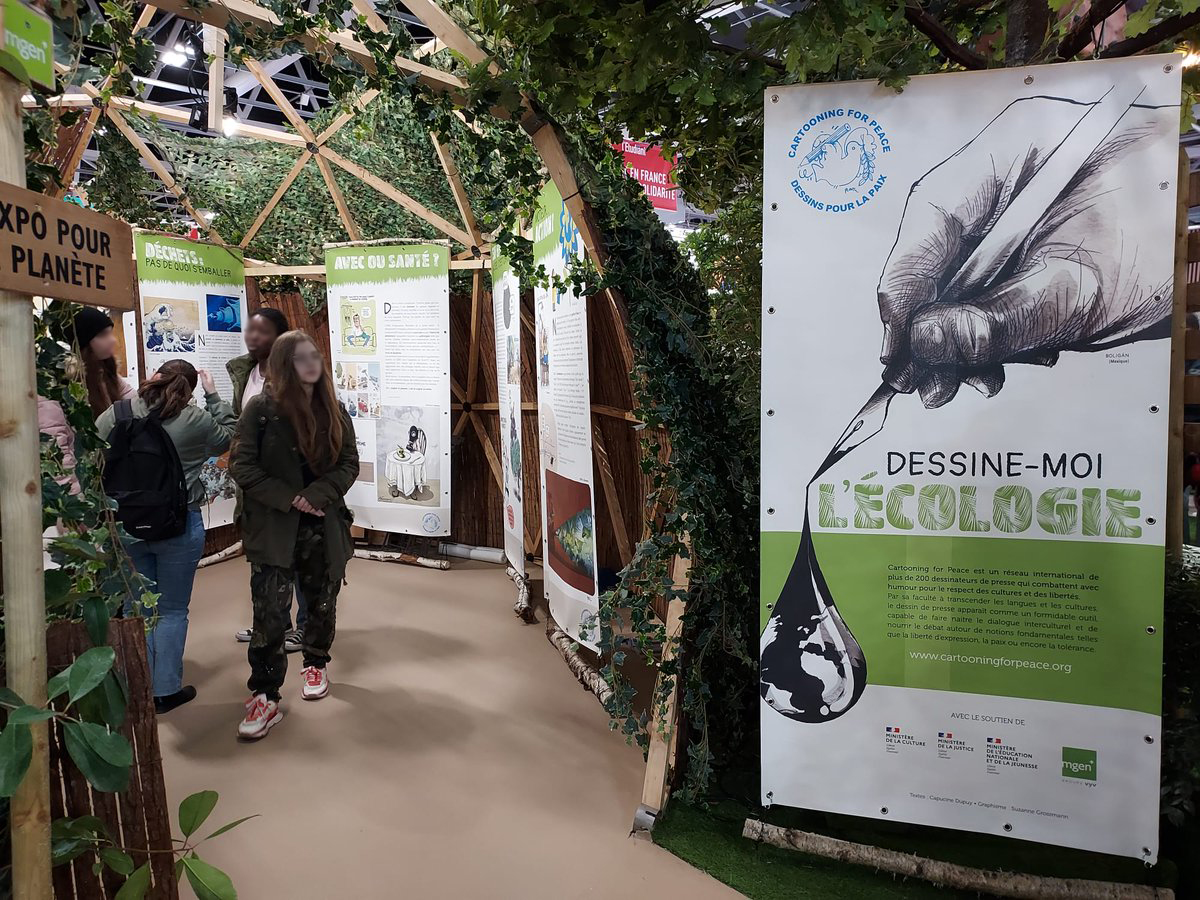 “Draw me Ecology” at the European Salon for Education with MGEN in November 2022