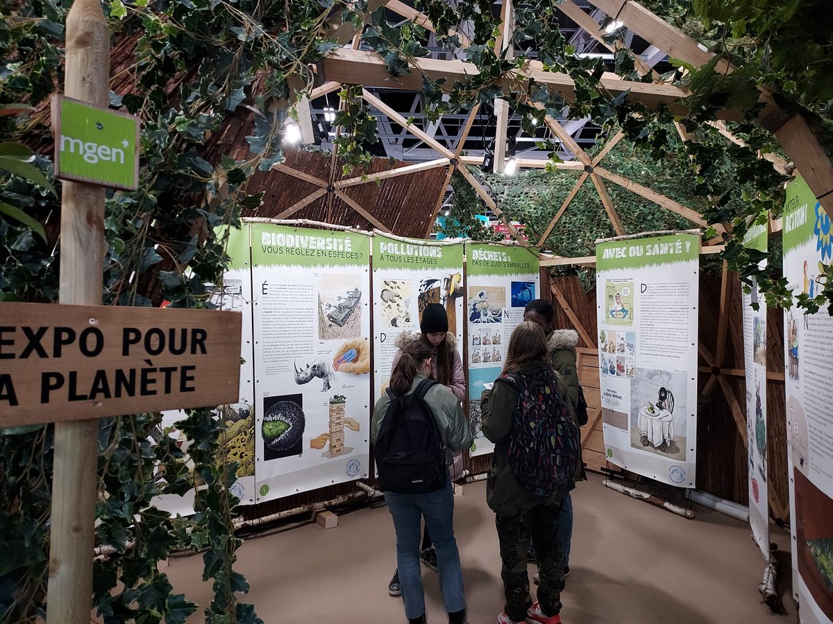 « Dessine-moi l’écologie » au Salon européen de l’éducation avec MGEN en novembre 2022