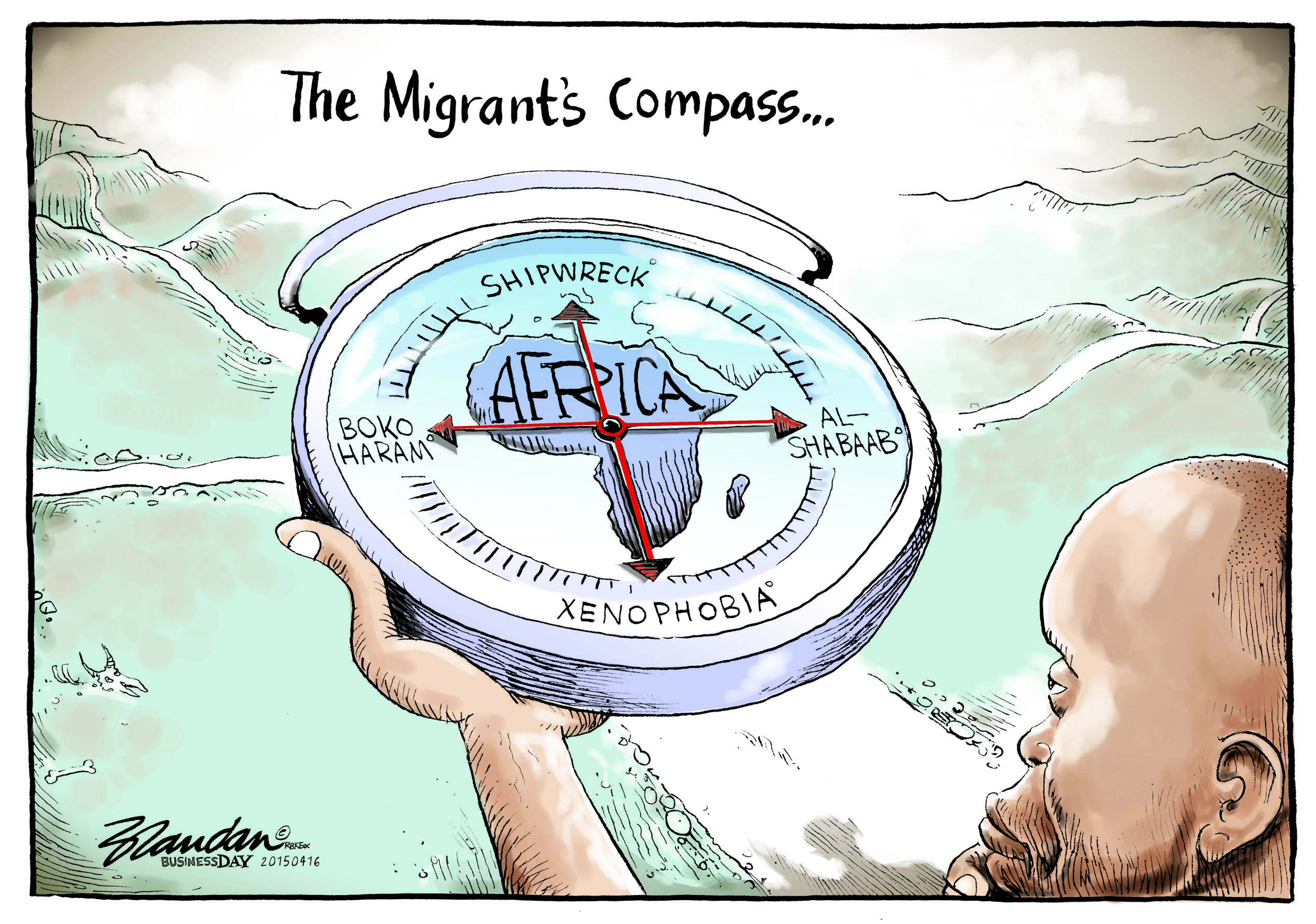 Brandan (Afrique du Sud) – Cartooning for Peace