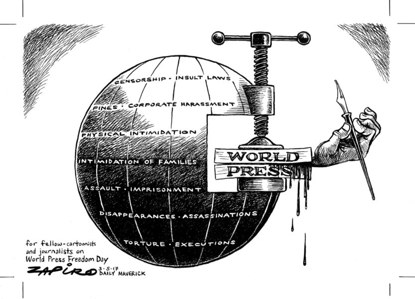 Zapiro (Afrique du Sud / South Africa), Daily Maverick
