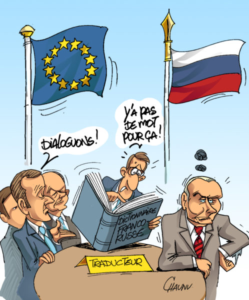 Ukrainian crisis: a war of nerves before a new cold war? - Cartooning ...