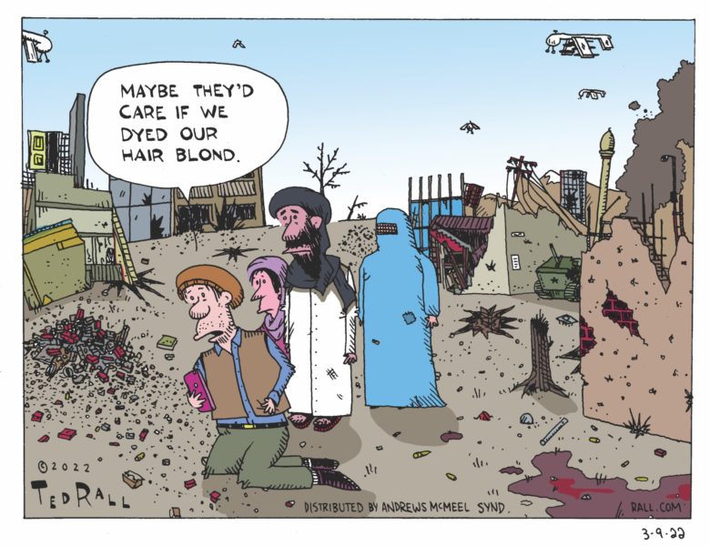 Refugees from the Ukraine war - Cartooning for Peace