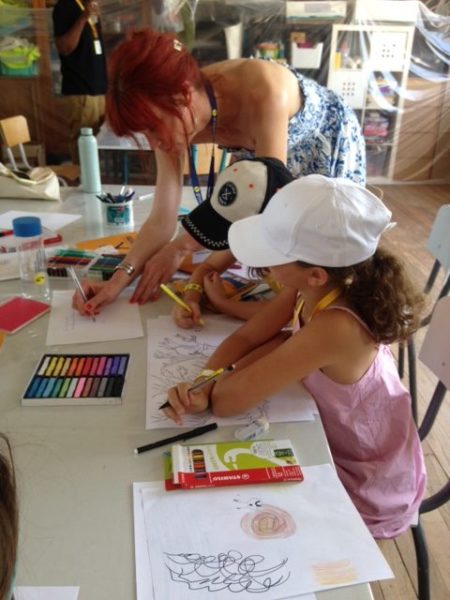 Atelier de la petite rédac du Monde avec Landschulz