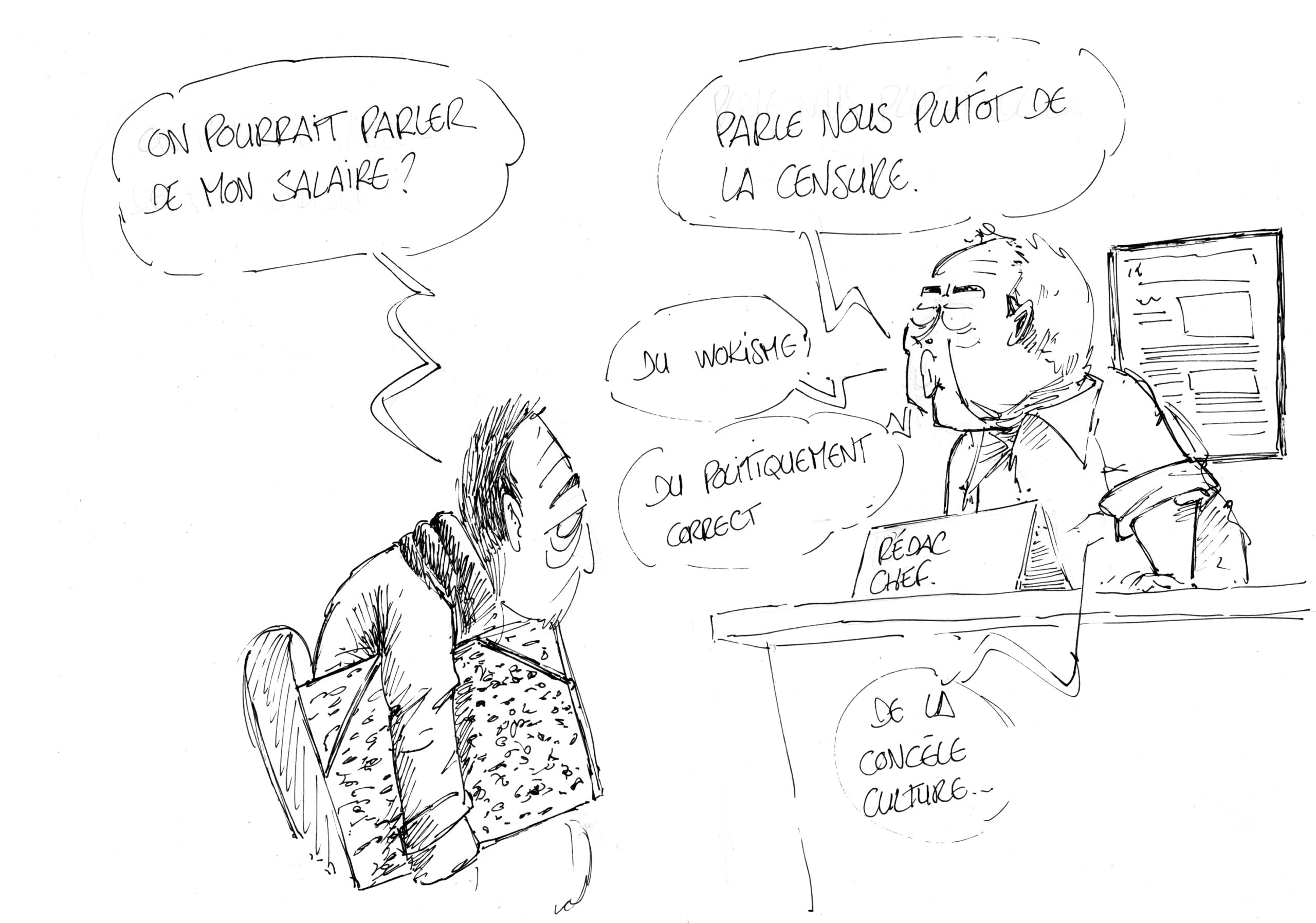 Live cartooning by Piet (France)
