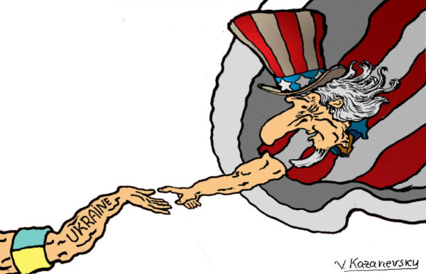 The United States releases 61 billion dollars to help Ukraine - Cartooning for Peace