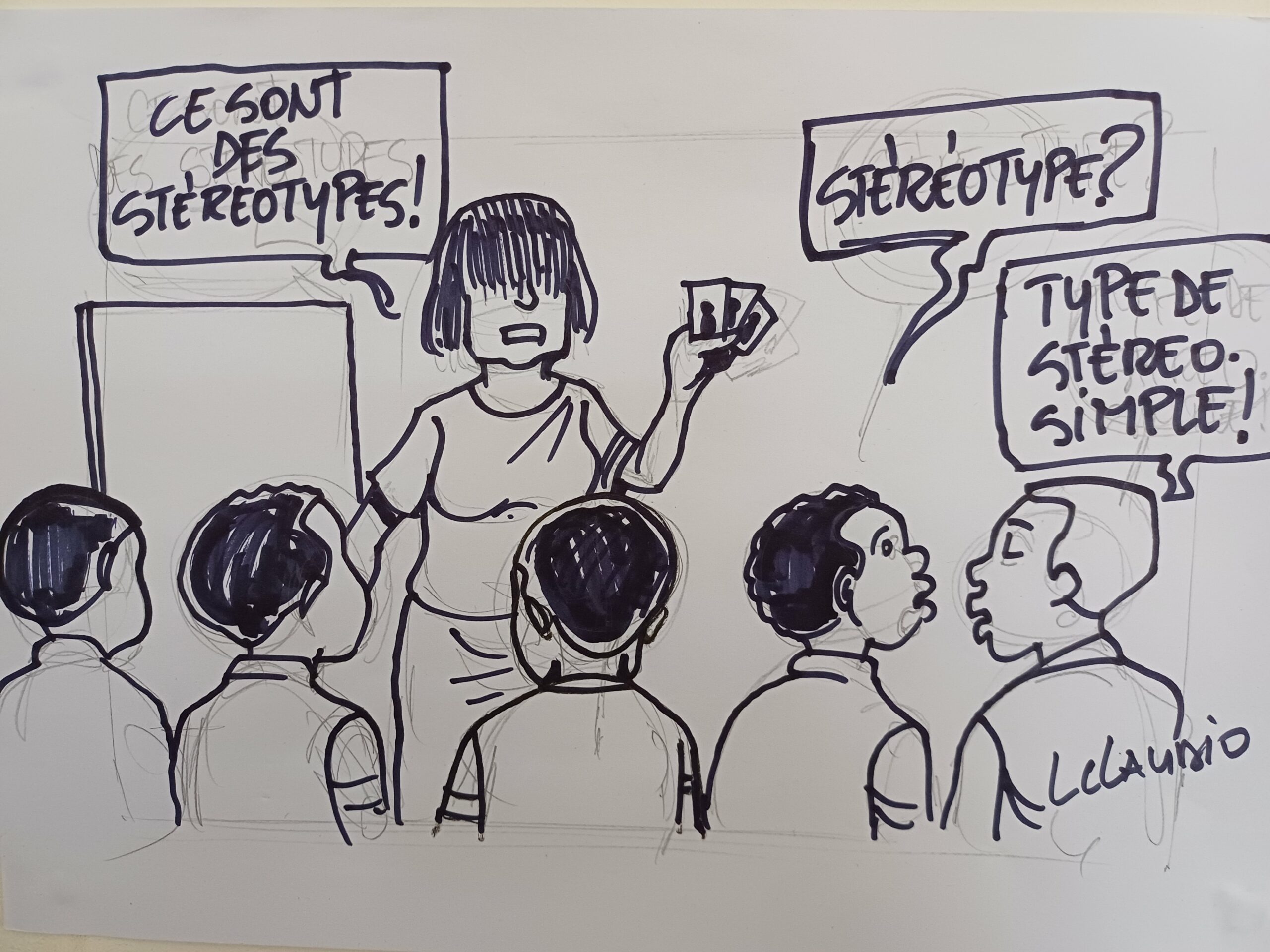 Training in teaching through press cartoons run by Cartooning for Peace, June 2024