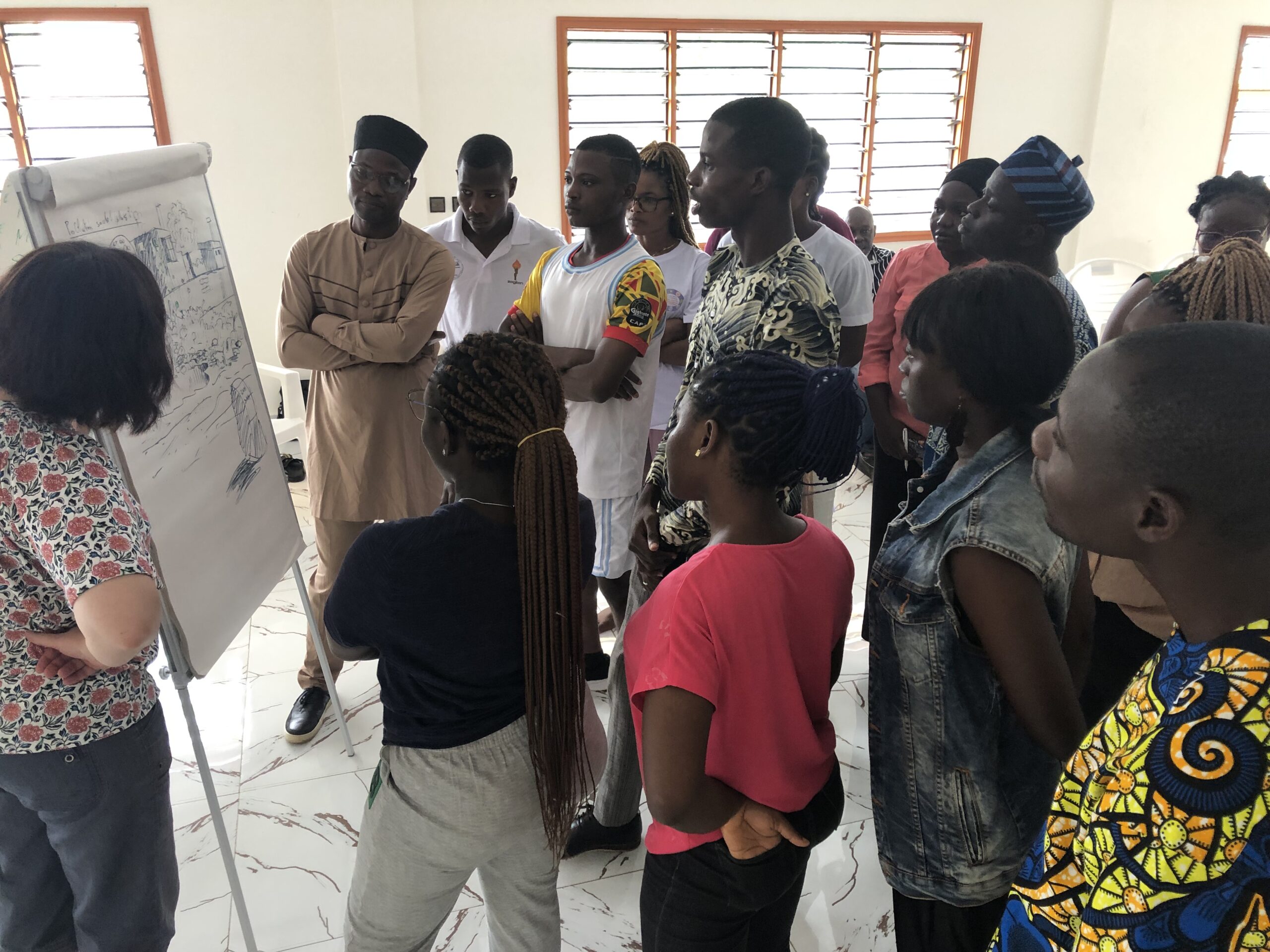 Training in teaching through press cartoons run by Cartooning for Peace, June 2024