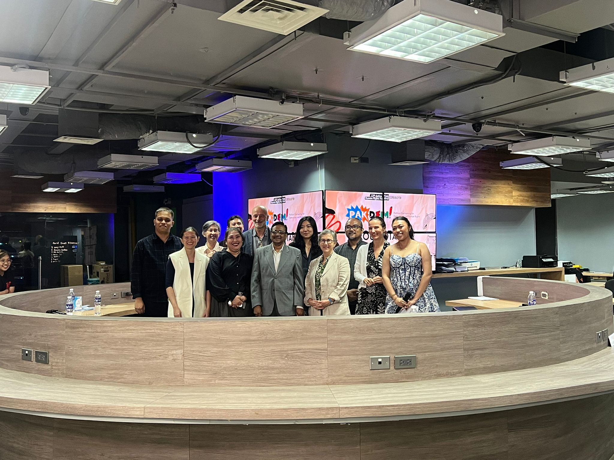 Table-ronde de Manille (Rappler Newsroom)
