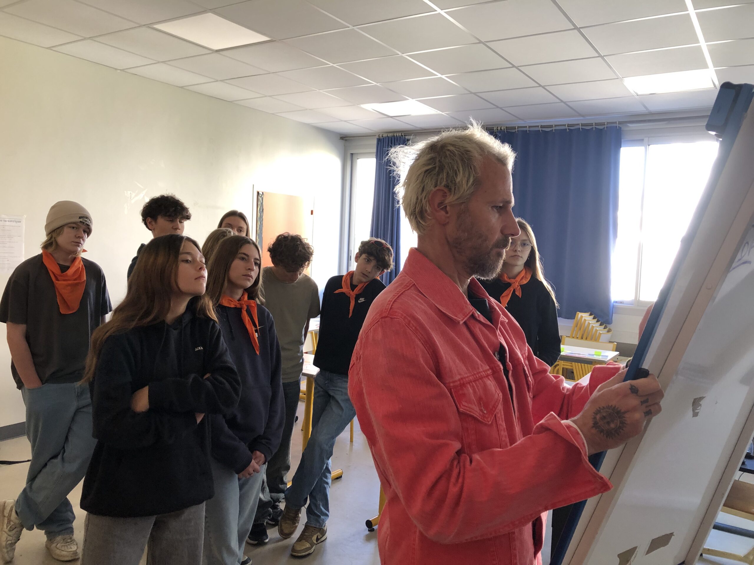 Atelier avec Truant