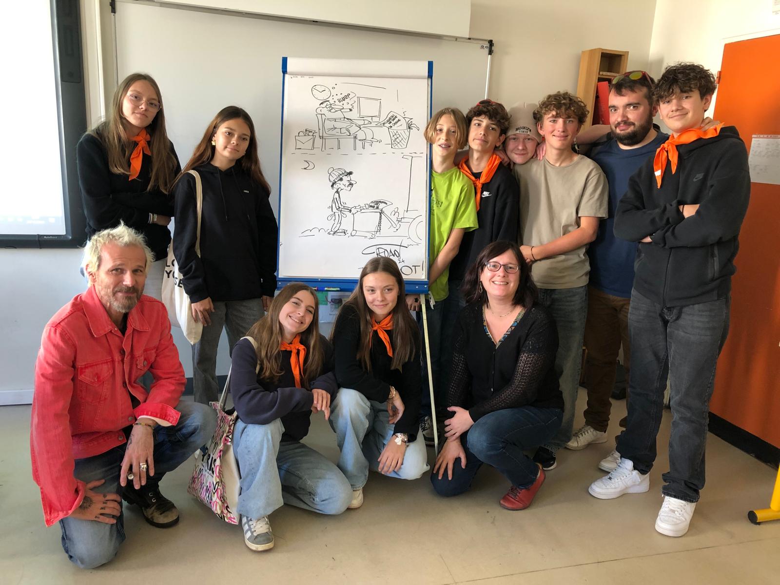 Atelier avec Truant