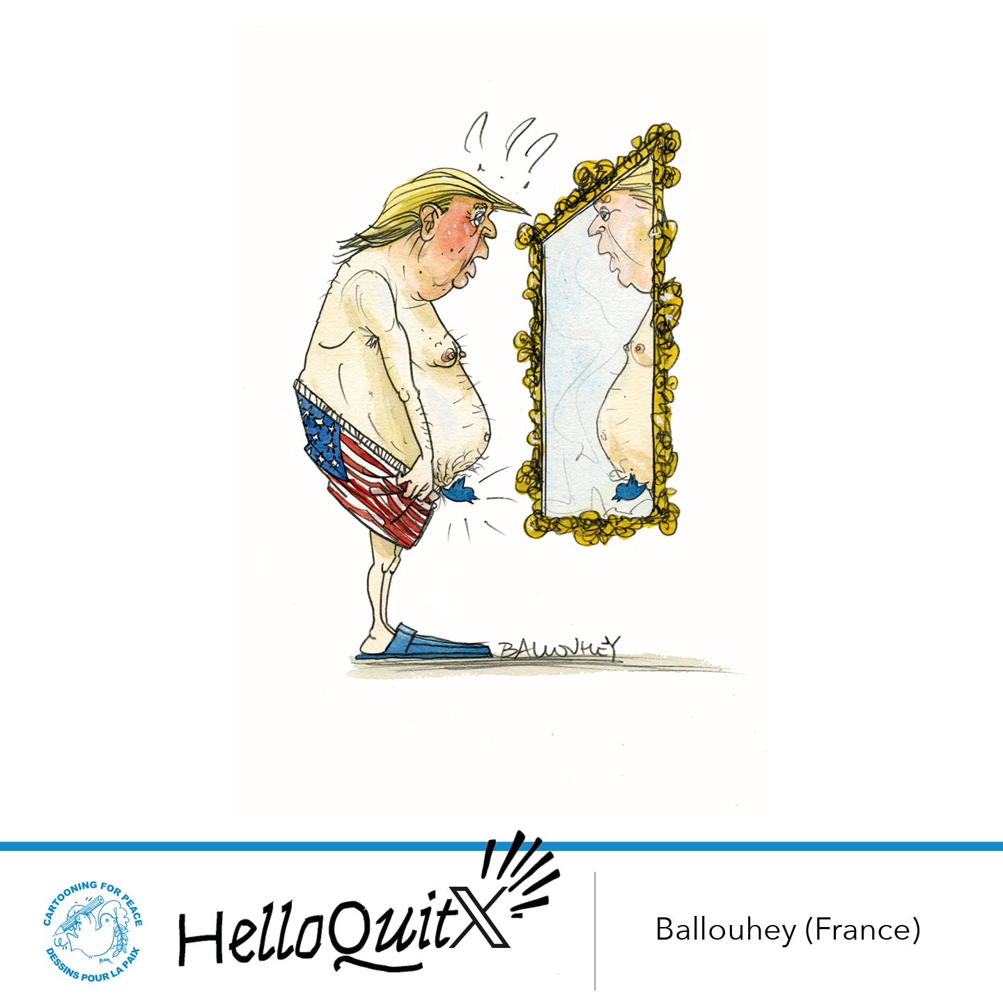 Hello Quitte X-Dessins CFP2