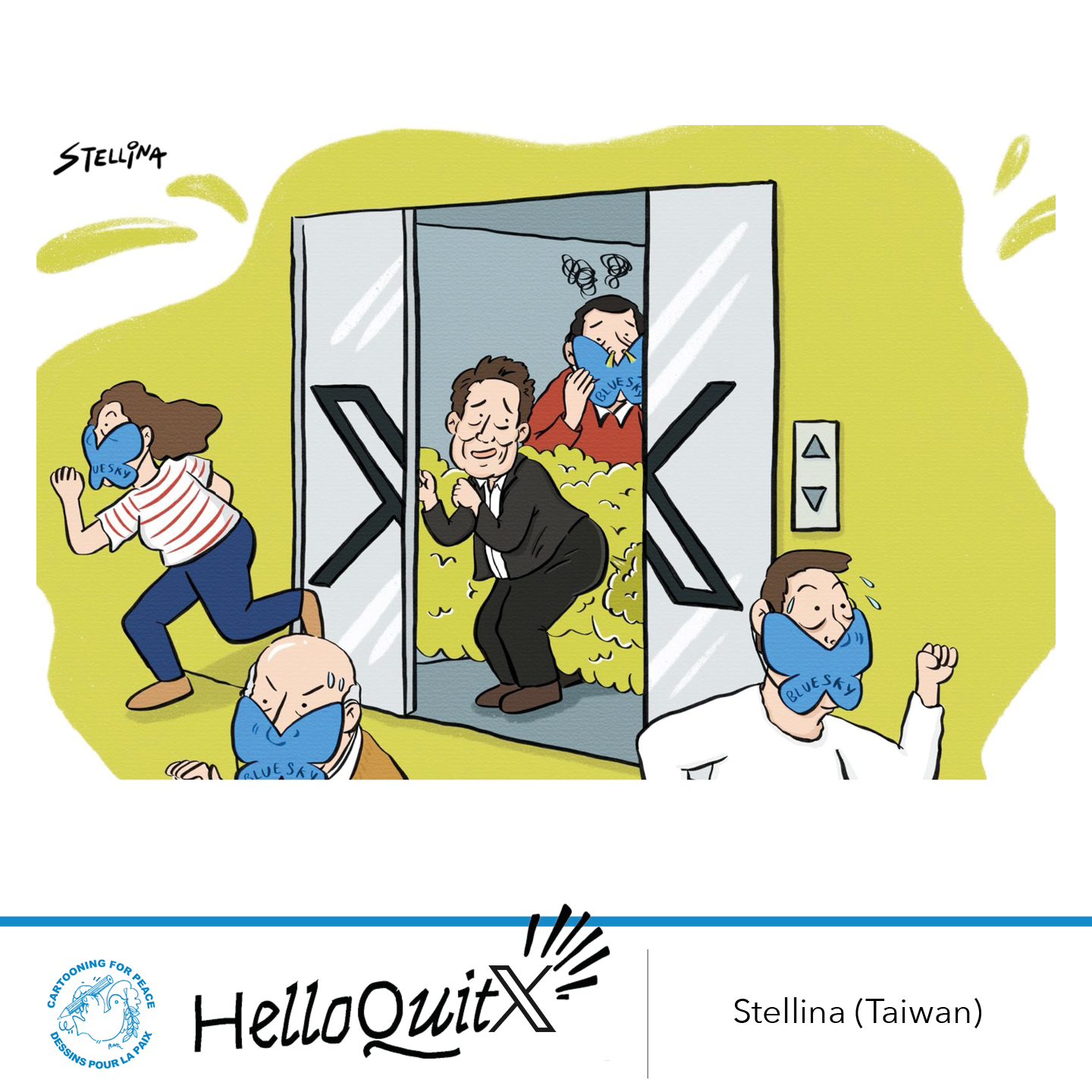 Hello Quitte X-Dessins CFP6