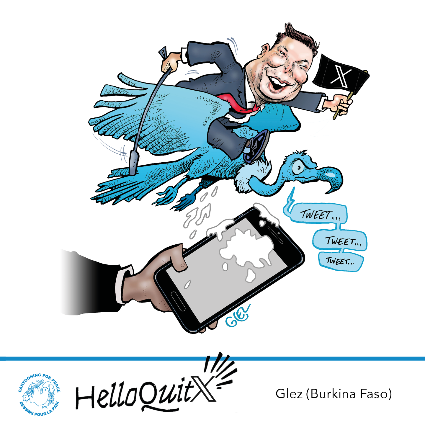 Hello Quitte X-Dessins CFP7