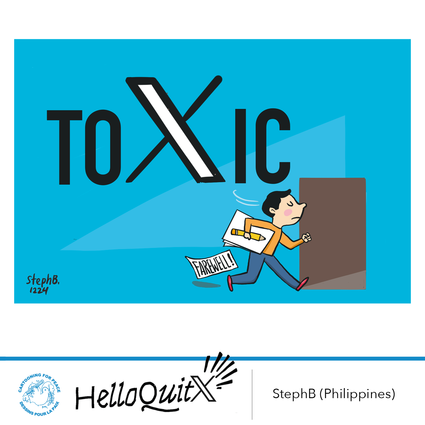 Hello Quitte X-Dessins CFP8