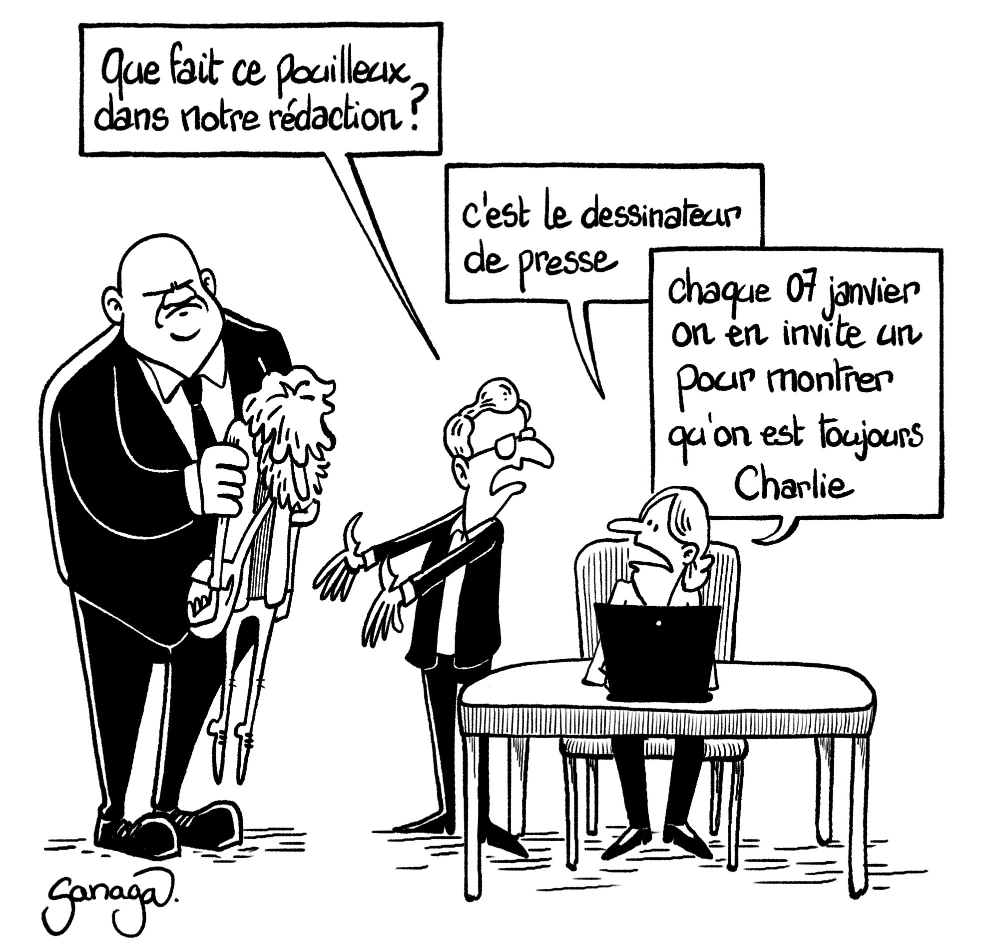 SANAGA (France) – Cartooning for Peace